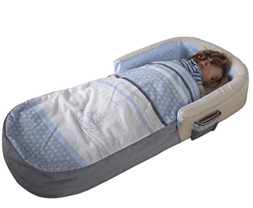 lit gonflage de voyage pour l'Albanie avec bébé