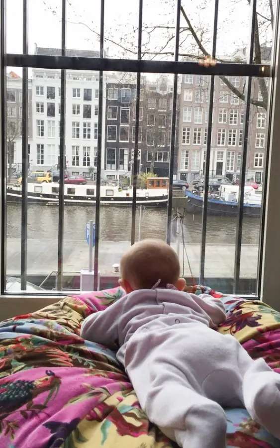 visiter Amsterdam avec bébé