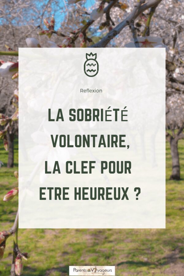 sobriété volontaire, la déconsommation la clé pour être heureux - photo de sobriété