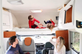 voyage en camping-car avec 3 enfants