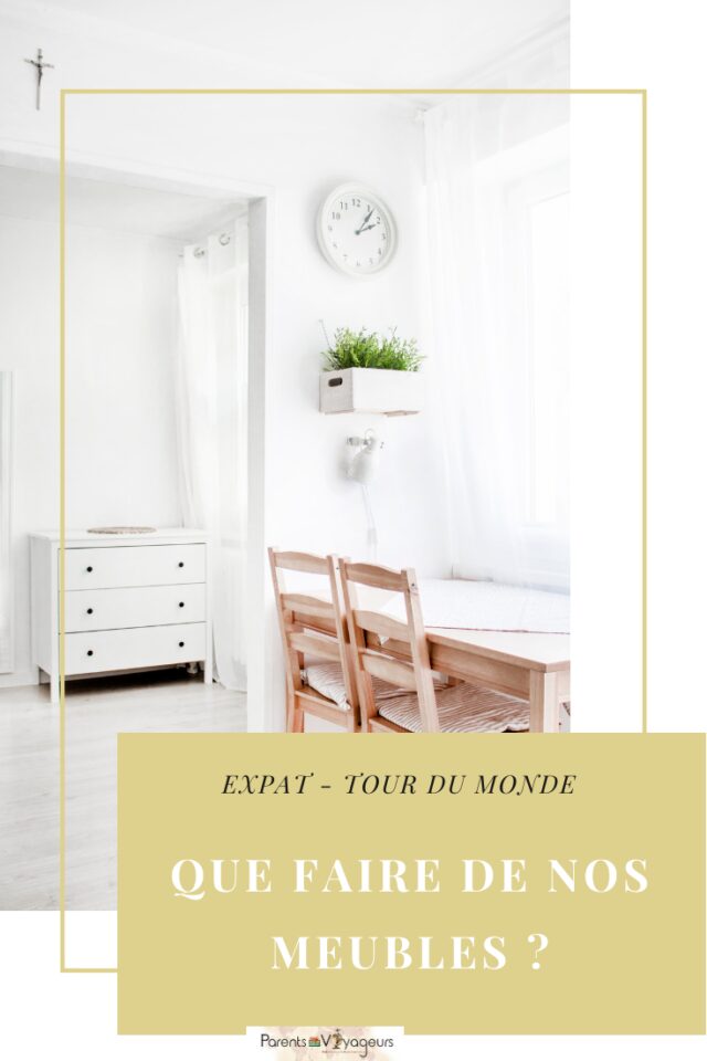 OÙ ET COMMENT STOCKER SES MEUBLES?