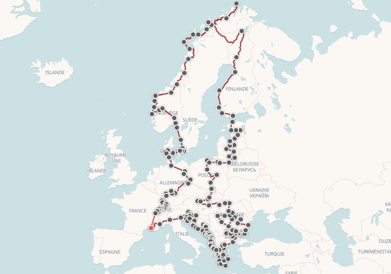 Tour d'Europe en camping-car