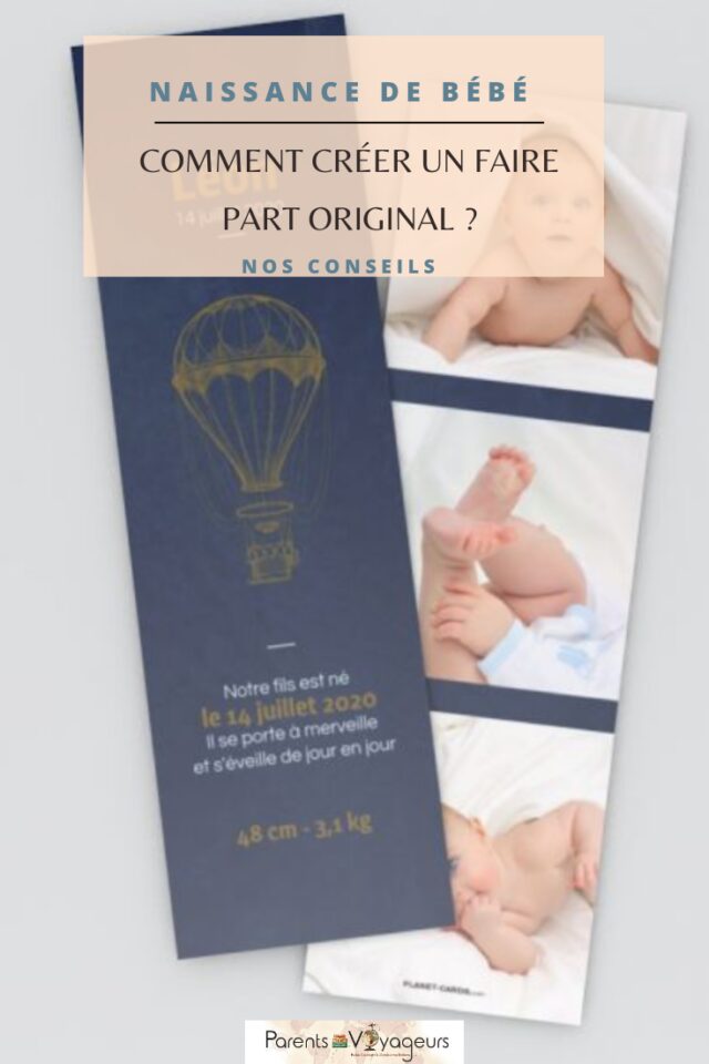 faire part naissance original