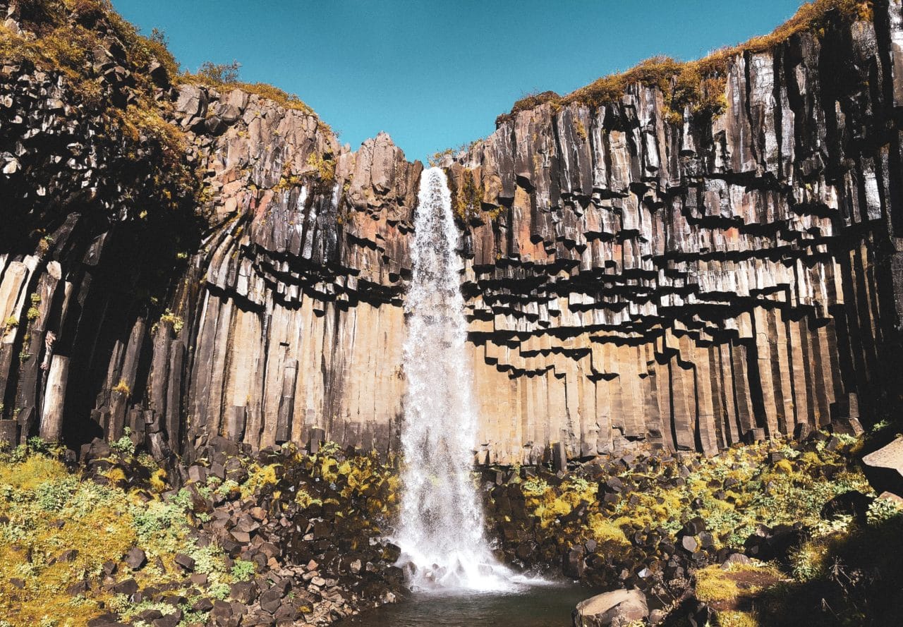 Islande avec enfants - Svartifoss