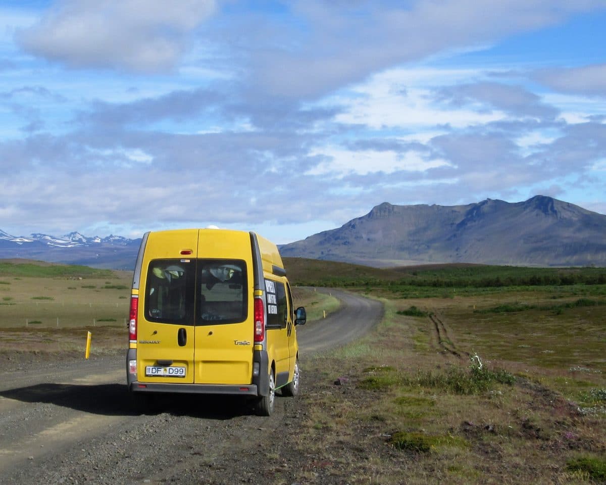 Organiser séjour islande - van