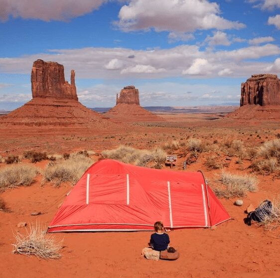 Voyage en famille papa - Monument Valley
