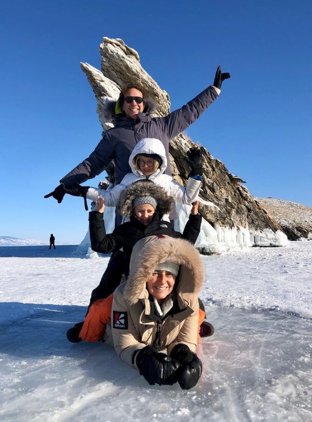 La Russie en famille en hiver