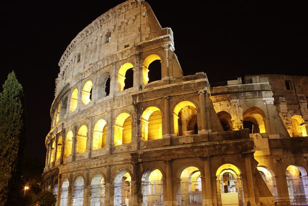 A faire à Rome : monument de nuit