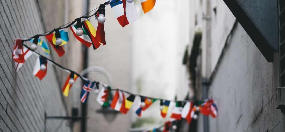 mobilité internationale avantages et inconvénients drapeaux