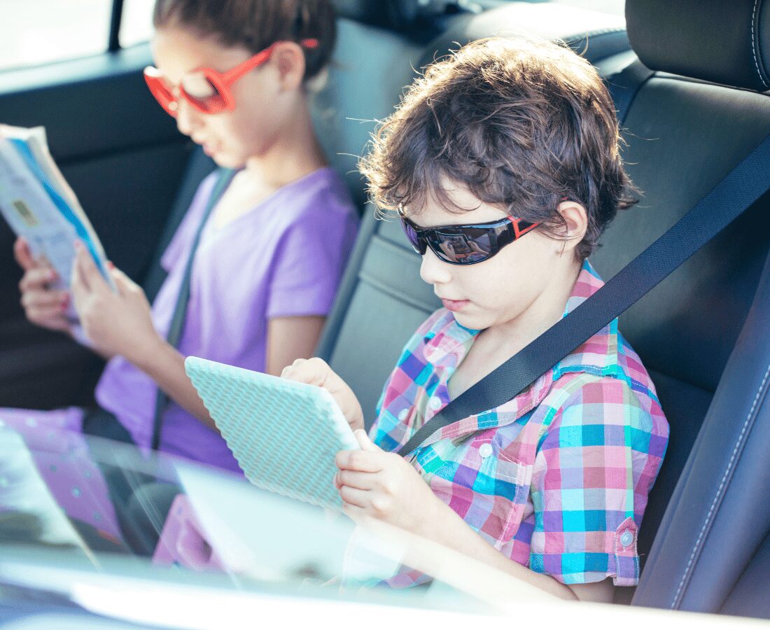 occuper ses enfants pendant un long trajet en voiture
