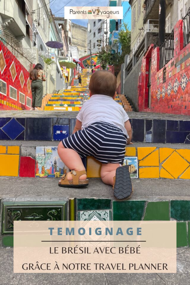 voyager avec un bébé grâce à un travel planner