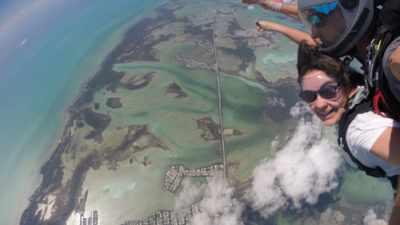 Floride en famille parachute aux Keys