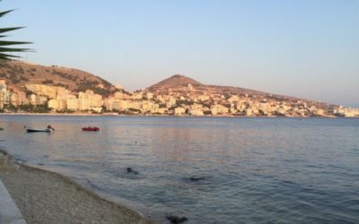Road trip Albanie toucher de soleil sur sarande