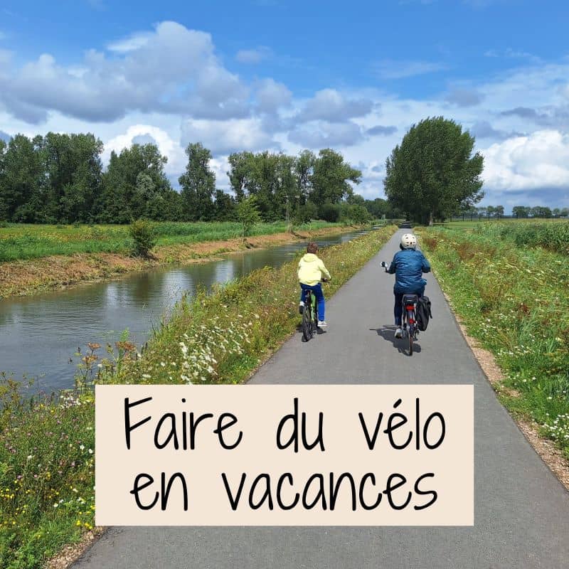 voyage à vélo en famille