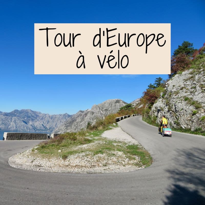 voyage à vélo en famille