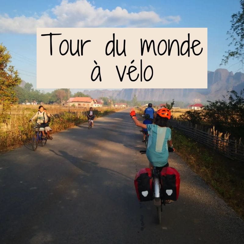 voyage à vélo en famille