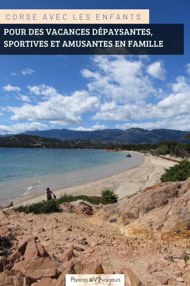 Corse avec les enfants