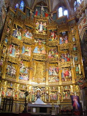 Cathédrale de Tolède - Retable