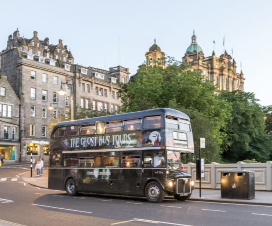 ghost bus edimbourg avec des ados