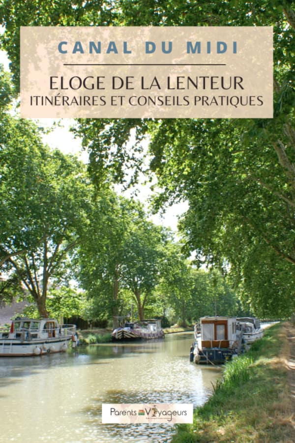 Naviguer sur le canal du midi en famille