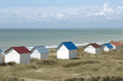 cabanons de goupille sur mer