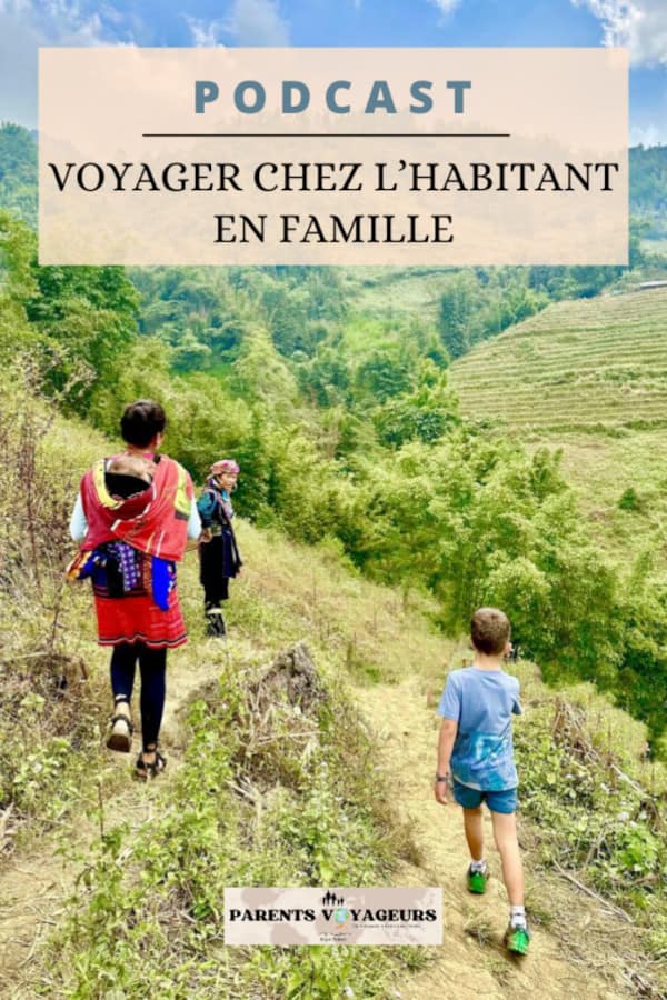 voyager chez l'habitant en famille