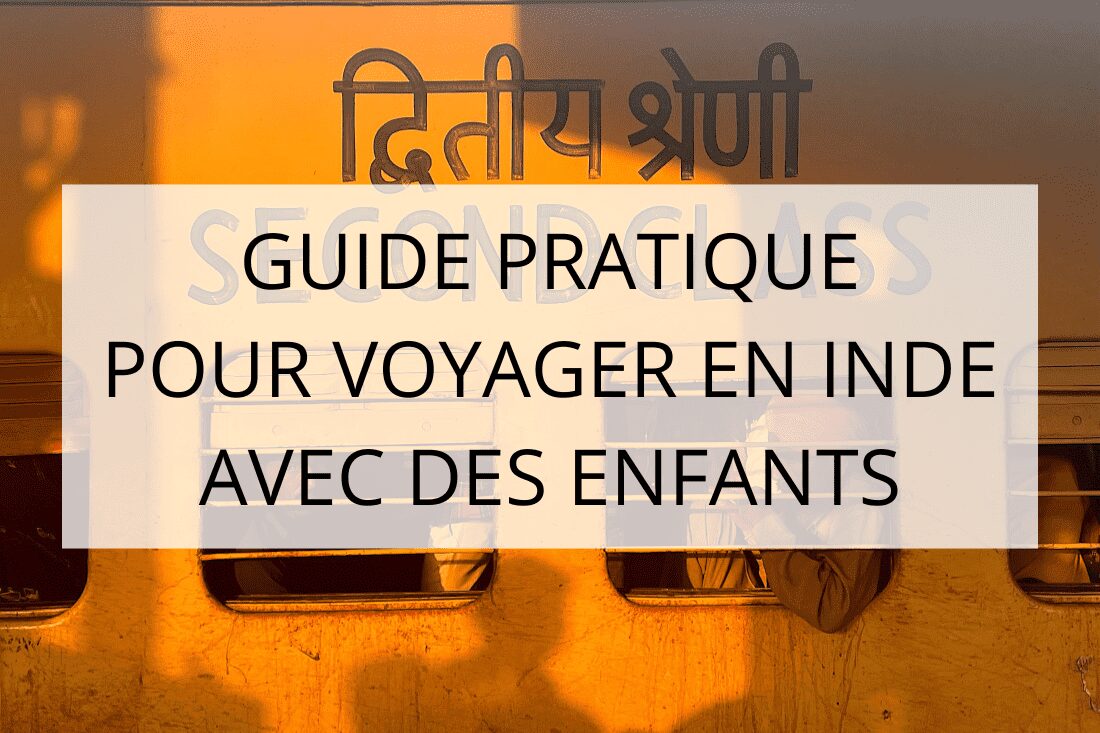 Inde en famille inde avec les enfants