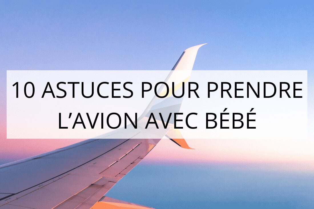 en avion en famille
