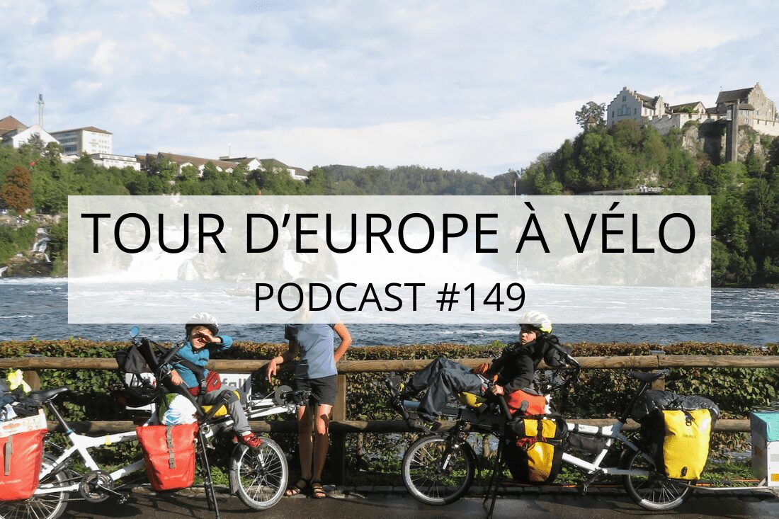 voyager à vélo en famille