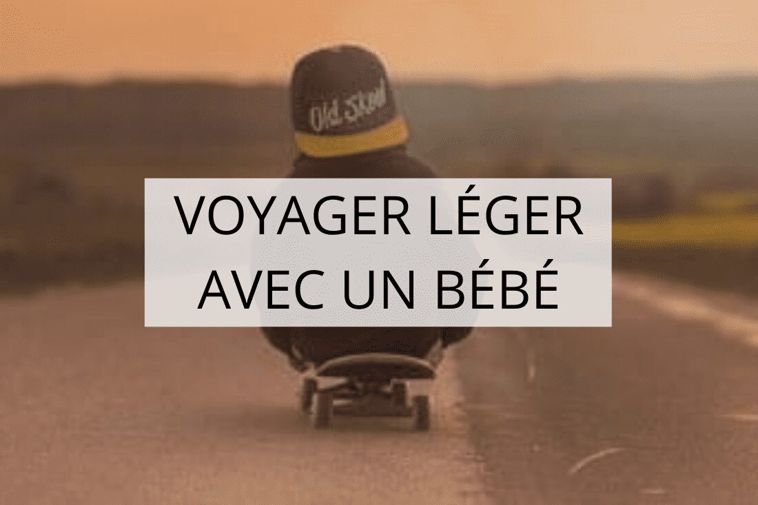 voyager avec un bébé