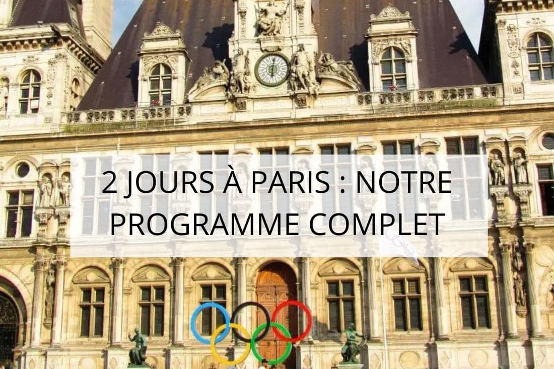 2 jours à paris en famille