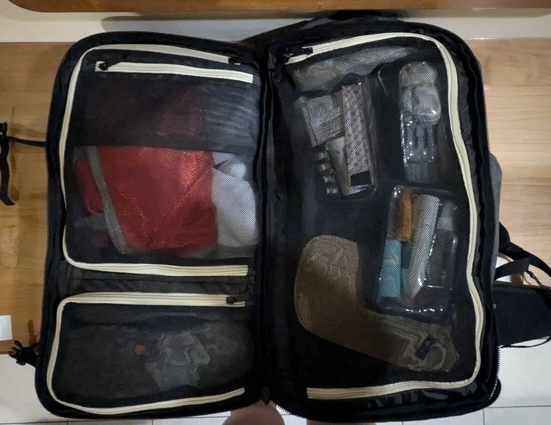 Preparer un tour du monde Interieur sac min Parents-voyageurs : podcast et blog voyage en famille