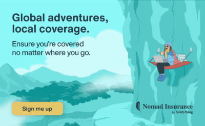 safetywing assurance voyage nomade