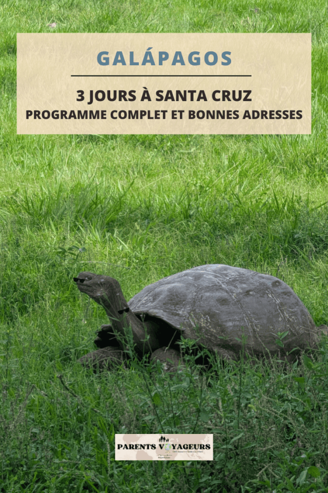 3 jours a santa cruz aux galapagos