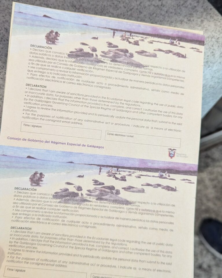 combien coûte un voyage aux galapagos ?