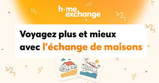 échange de maison bannière home exchange