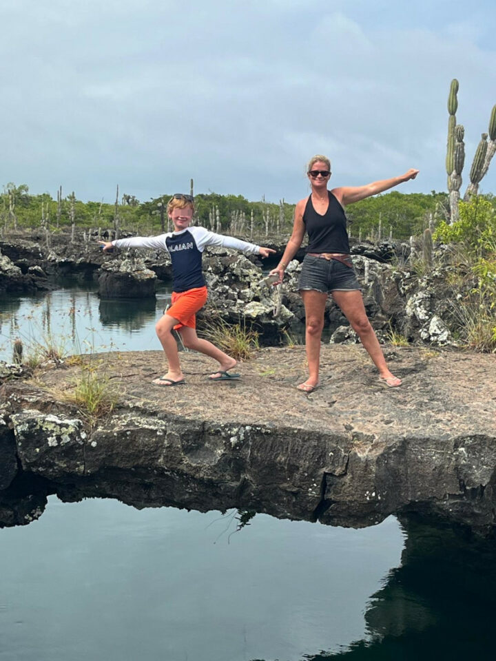 visiter Isabela en famille galapagos