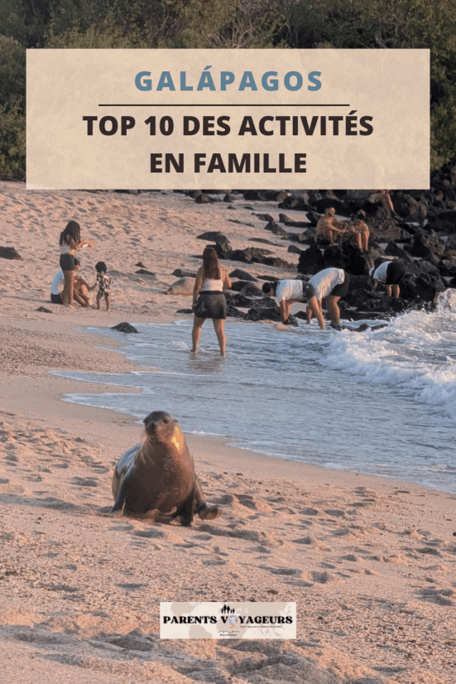 activités en famille aux galapagos