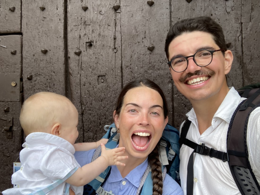 Itinérance à pied avec un bébé