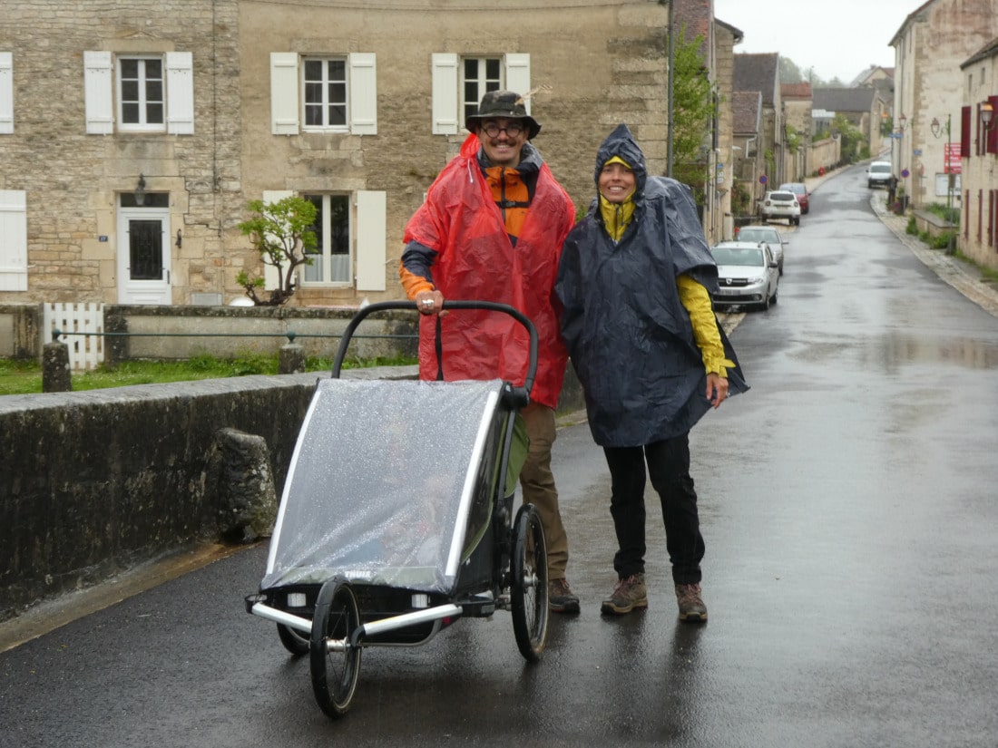 Itinérance à pied avec un bébé