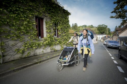 Itinérance à pied avec un bébé