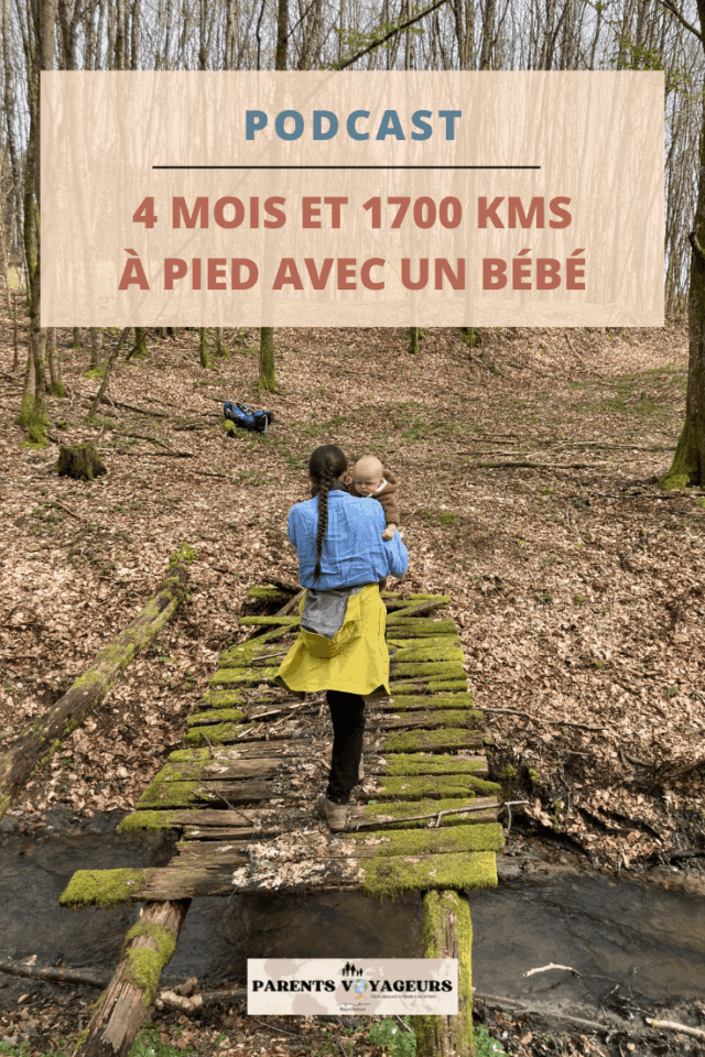 Itinérance à pied avec un bébé