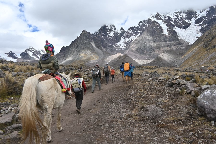 3 jours de trek dans l'Ausangate