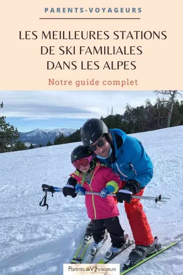 station de ski familiale dans les Alpes 