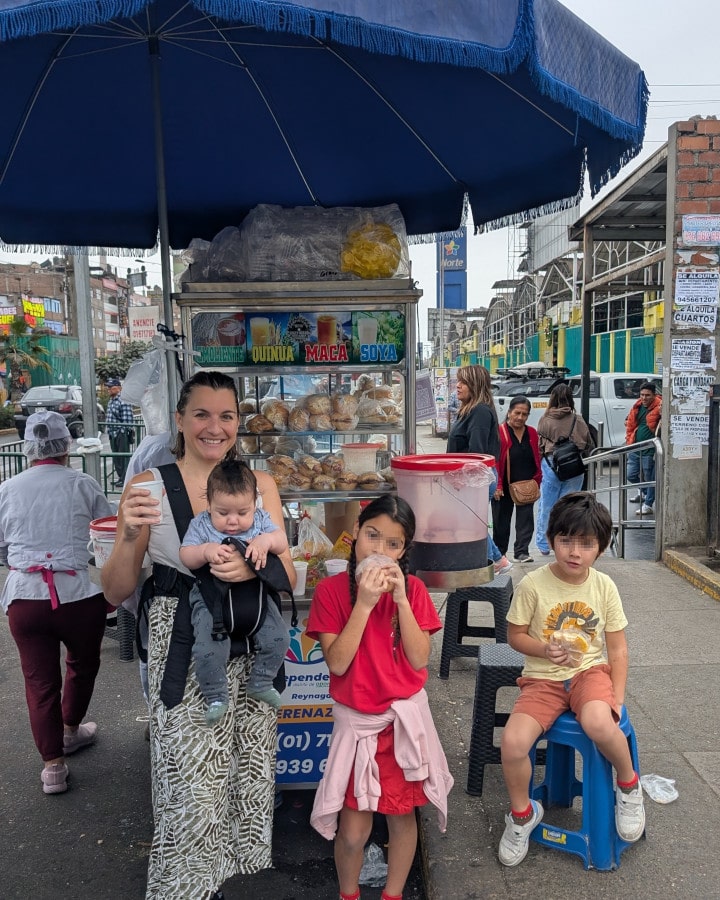 Une famille franco-péruvienne au Canada