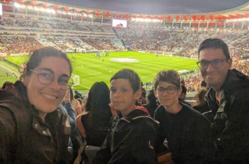 Voyager en famille pendant un événement sportif