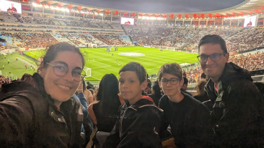 Voyager en famille pendant un événement sportif