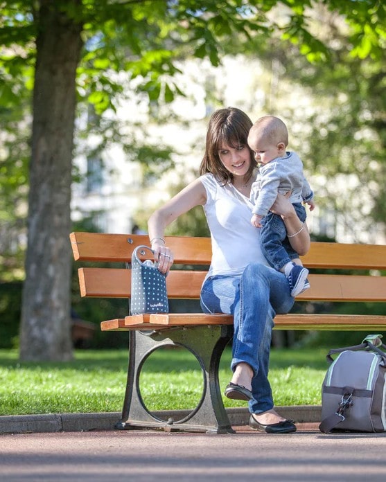 voyager avec un chauffe-biberon nomade, voyager avec bébé