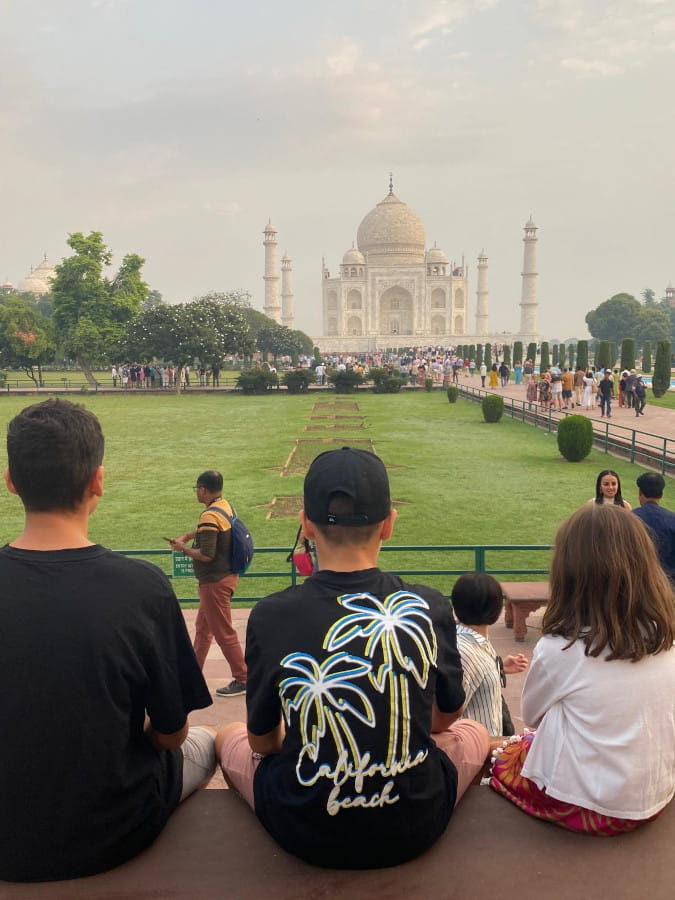 Récit de visite du Taj Mahal
