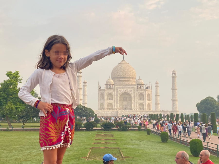 Récit de visite du Taj Mahal